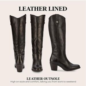 Frye Tall Jackie Button Boots